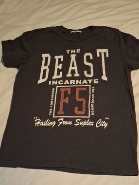 Mens Junk Food "The Beast Incarnate" Brock Lesner Tee